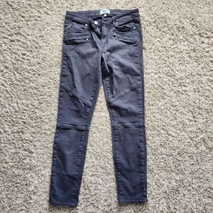 Gray Paige skinny jeans, size 30